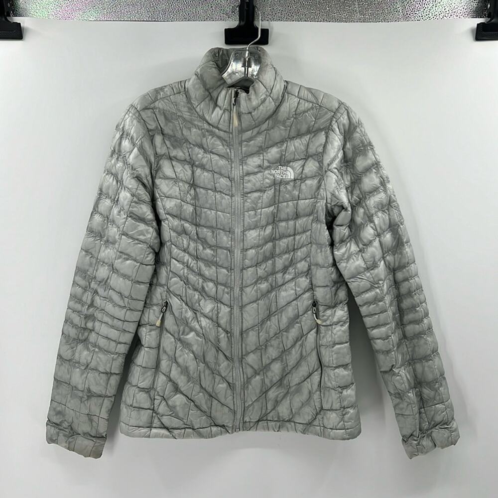 The North Face Women's Thermoball Jacket - Silver - Small